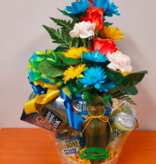 Colourful Floral Arrangement gifts in Kingston Jamaica
