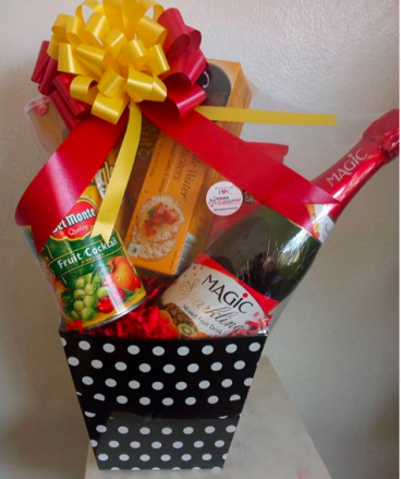 Goodies & Wine Decorative Keepsake Gift Box in Jamaica