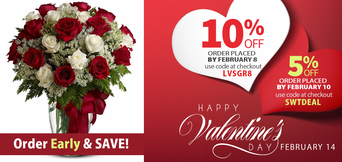 valentine day floral flower delivery jamaica wi